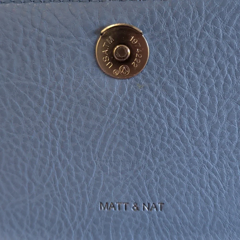 Matt & Nat Blue Crossbody Bag - Picture 10 of 11